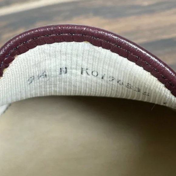 SAS Simplify Womens Size 9.5 Narrow Shoes Antique Wine Leather Comfort Loafer - Picture 11 of 11